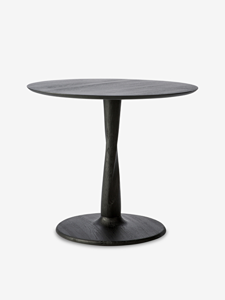 TABLE RONDE TORSION - ETHNICRAFT  Noir , Maison Bensimon