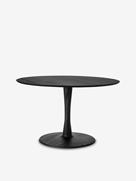 TABLE RONDE TORSION - ETHNICRAFT  Noir , Maison Bensimon
