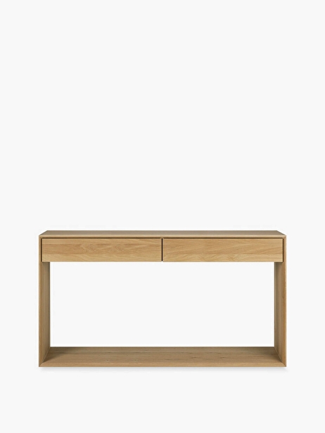 CONSOLE NORDIC - ETHNICRAFT  Chene clair , Maison Bensimon