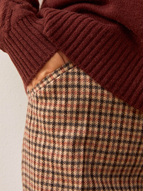 PANTALON ADEMAR  Carreaux , Prêt-à-porter Bensimon