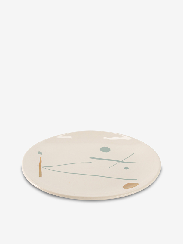 ASSIETTE 26 SUNNY GOLD JADE Jade , Maison Bensimon