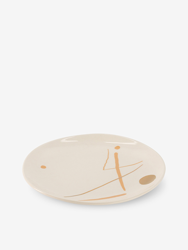 ASSIETTE 21 SUNNY GOLD NUDE - MAISON BENSIMON Nude , Maison Bensimon