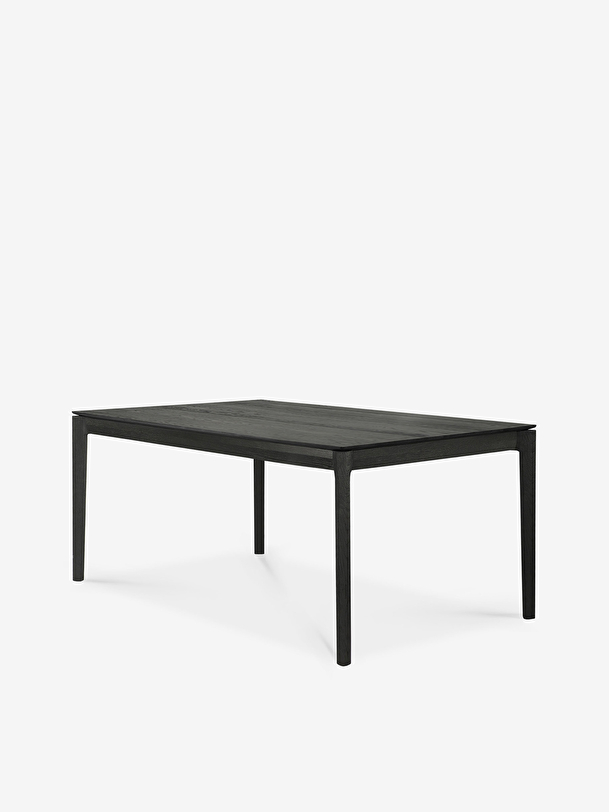 TABLE A RALLONGE BOK  - ETHNICRAFT  Noir , Maison Bensimon