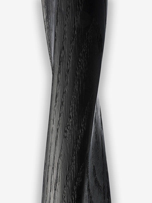 TABLE RONDE TORSION - ETHNICRAFT Noir , Maison Bensimon
