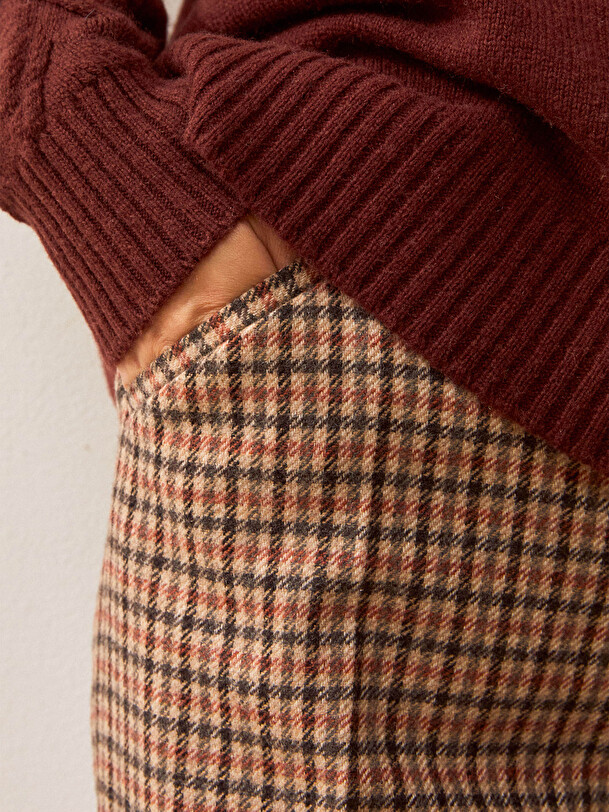 PANTALON ADEMAR Carreaux , Prêt-à-porter Bensimon
