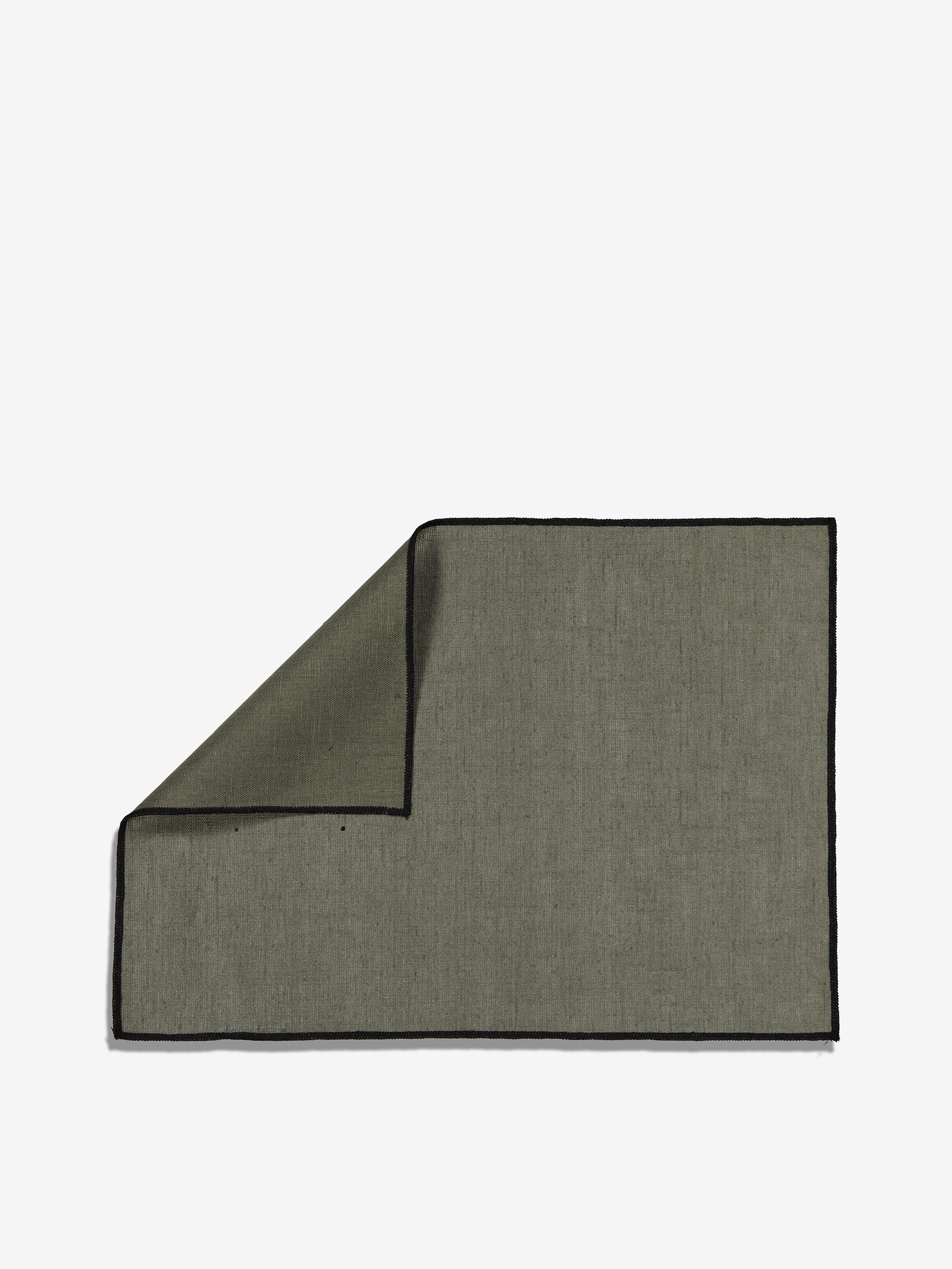 SET DE TABLE KAKI - HARMONY Kaki , Maison Bensimon