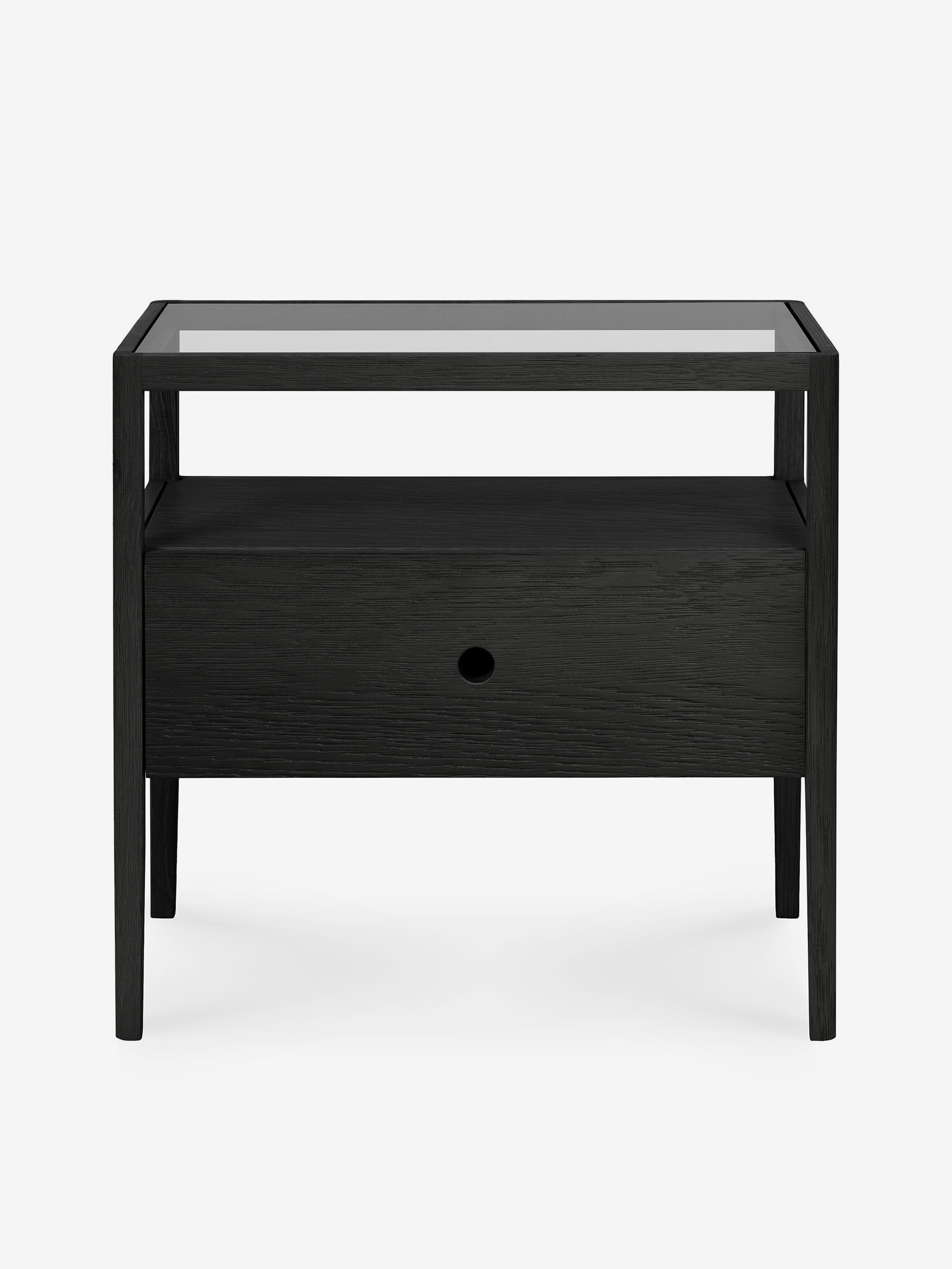 TABLE DE CHEVET SPINDLE - ETHNICRAFT Noir , Maison Bensimon