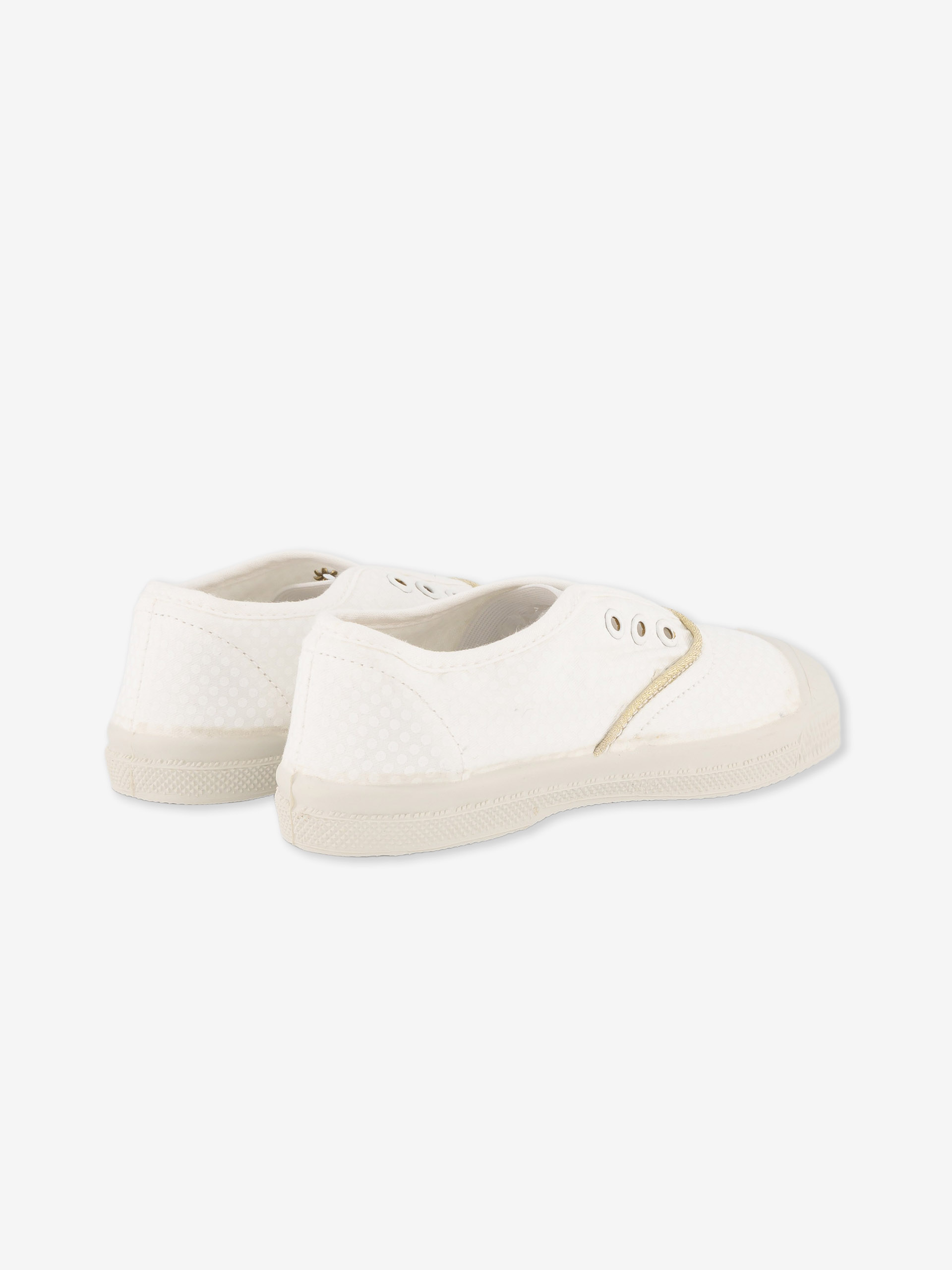 ELLY LITTLE SHINY DOT  White dot , Tennis & Chaussures Bensimon