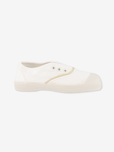 ELLY LITTLE SHINY DOT  White dot , Tennis & Chaussures Bensimon