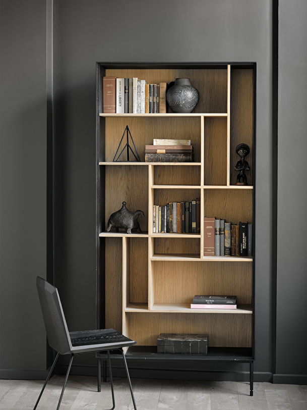 ETAGERE BLACKBIRD - ETHNICRAFT Chene clair , Maison Bensimon