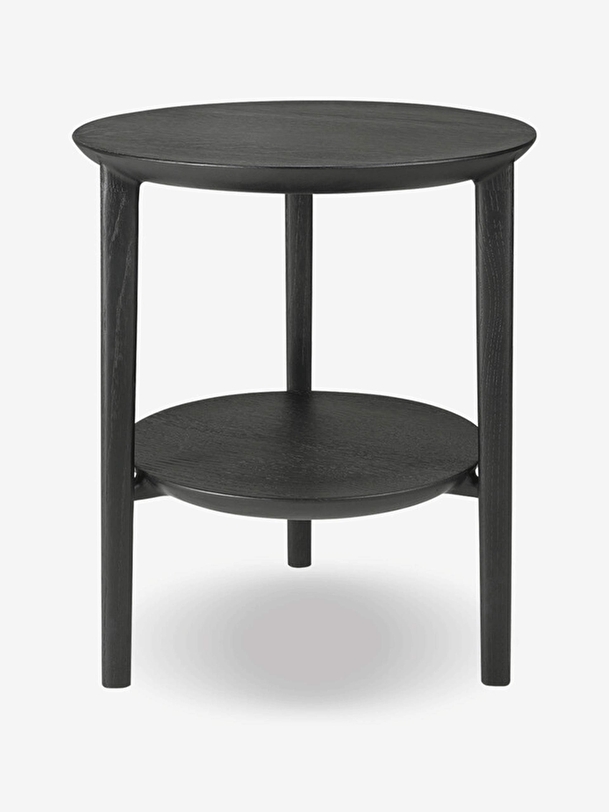 TABLE D'APPOINT BOK CHENE - ETHNICRAFT Noir , Maison Bensimon