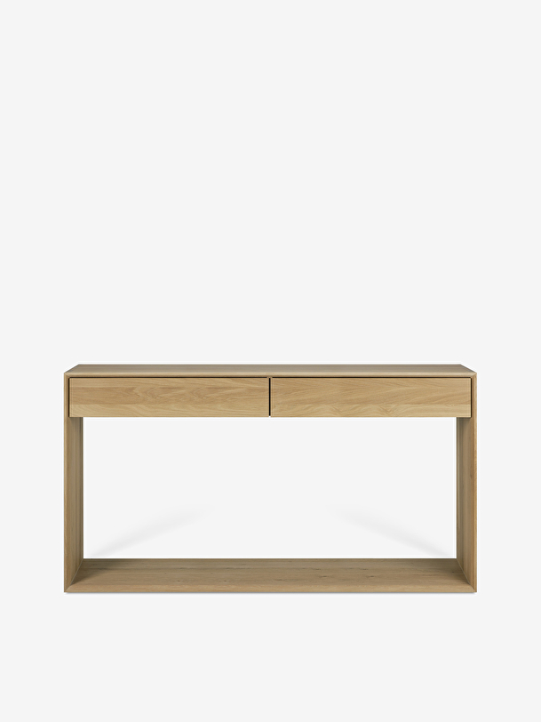 TABLE DE CHEVET MURAL NORDIC - ETHNICRAFT Chene clair , Maison Bensimon