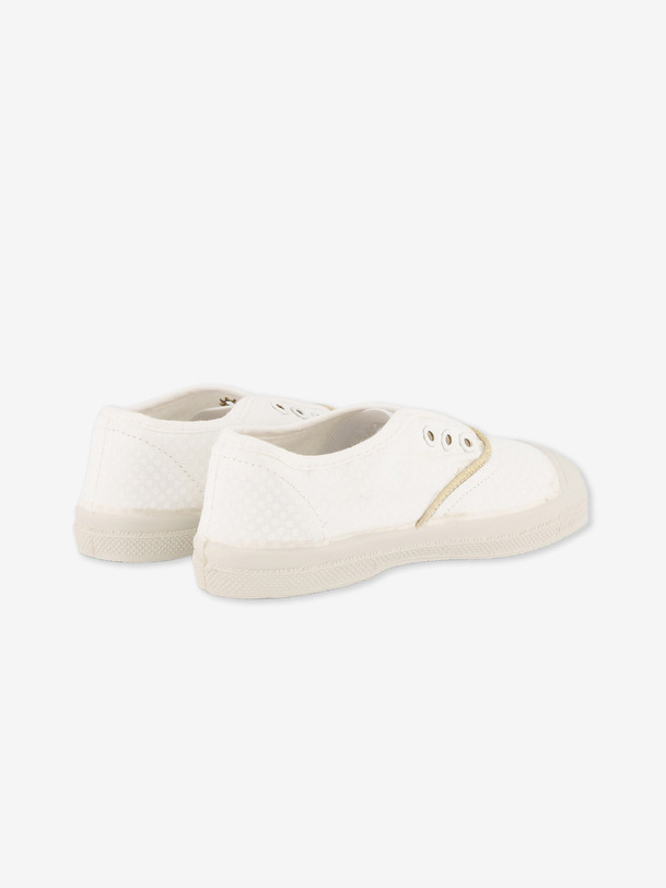 ELLY LITTLE SHINY DOT  White dot , Tennis & Chaussures Bensimon
