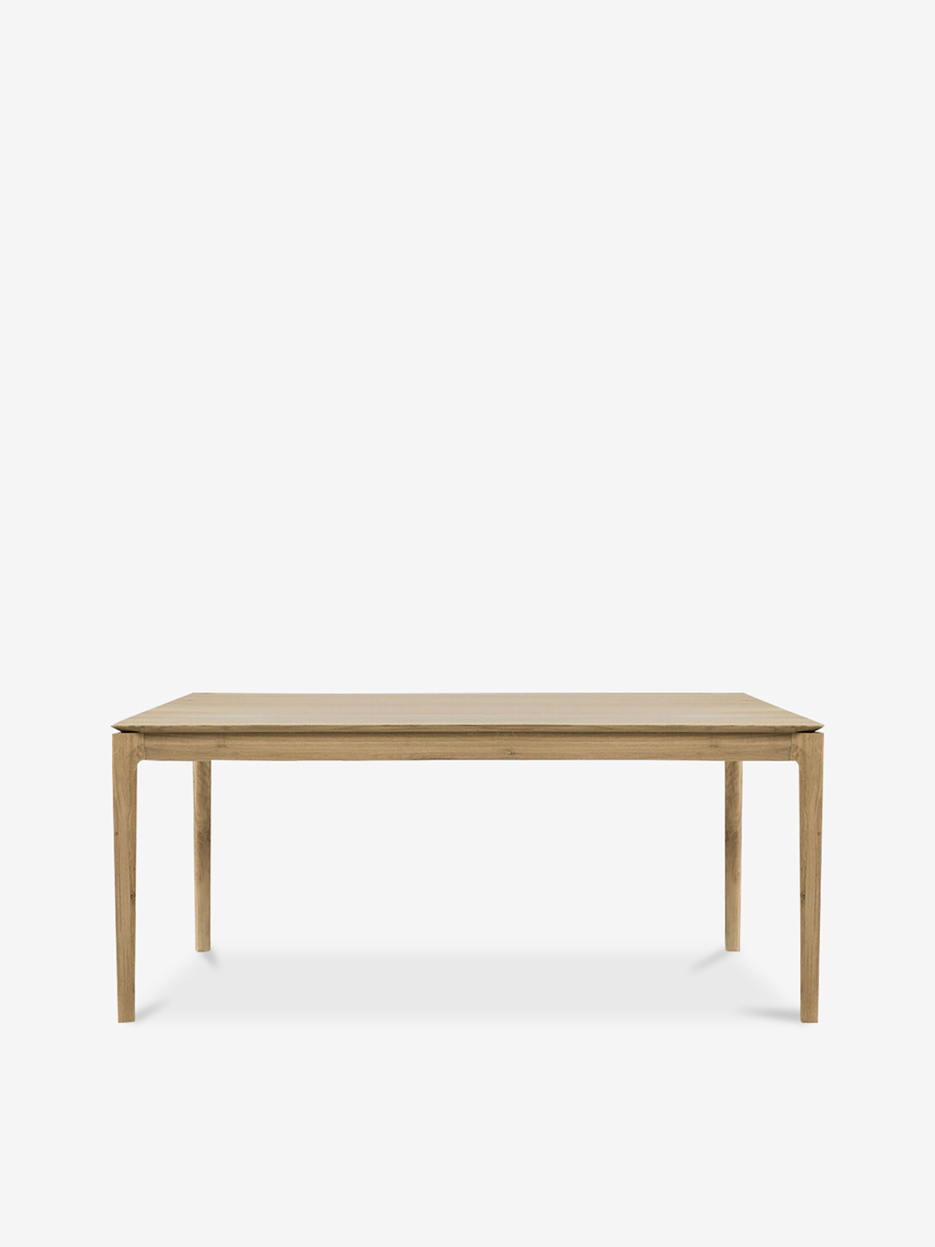 TABLE BOK CHENE MASSIF - ETHNICRAFT Chene clair , Maison Bensimon