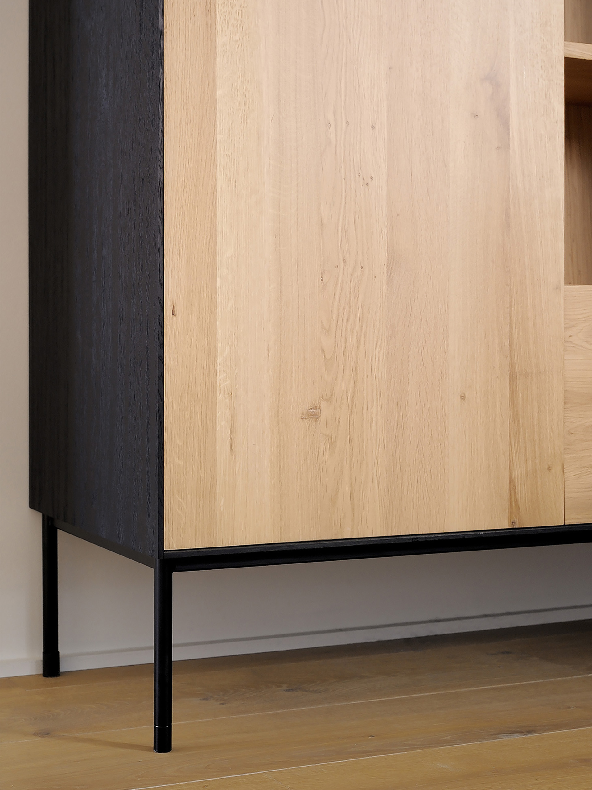 ARMOIRE BIRD 1 PORTE 1 TIROIR  - ETHNICRAFT  Chene clair , Maison Bensimon