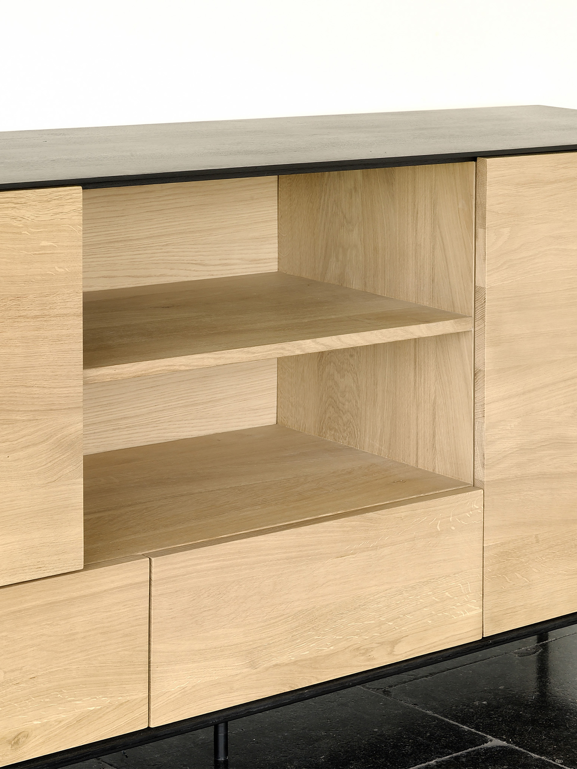 BUFFET BIRD CHENE MASSIF  - ETHNICRAFT  Chene fonce , Maison Bensimon