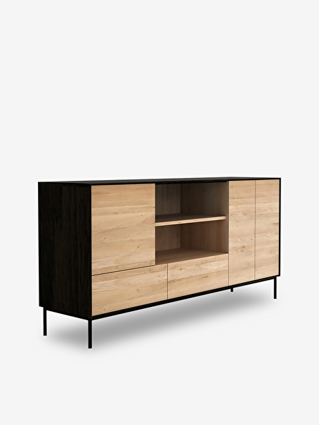 BUFFET BIRD CHENE MASSIF  - ETHNICRAFT  Chene fonce , Maison Bensimon