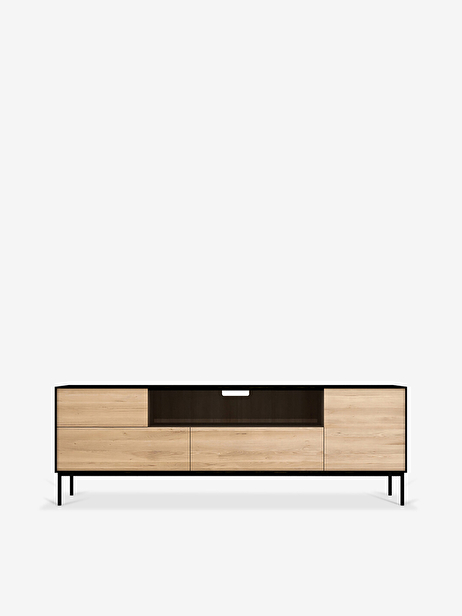 MEUBLE TV BLACKBIRD - ETHNICRAFT  Noir , Maison Bensimon