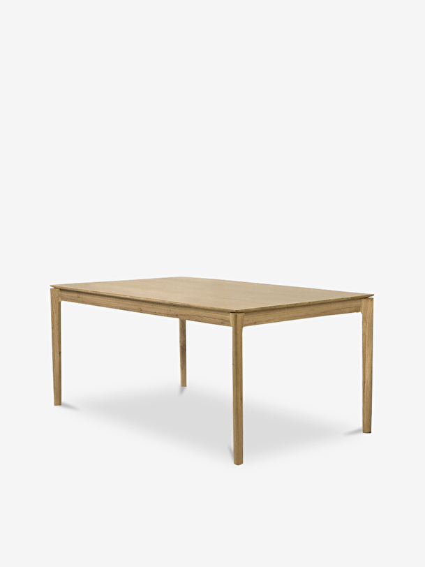 TABLE A RALLONGE BOK - ETHNICRAFT Chene clair , Maison Bensimon
