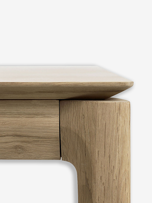 TABLE BOK CHENE MASSIF - ETHNICRAFT Chene clair , Maison Bensimon