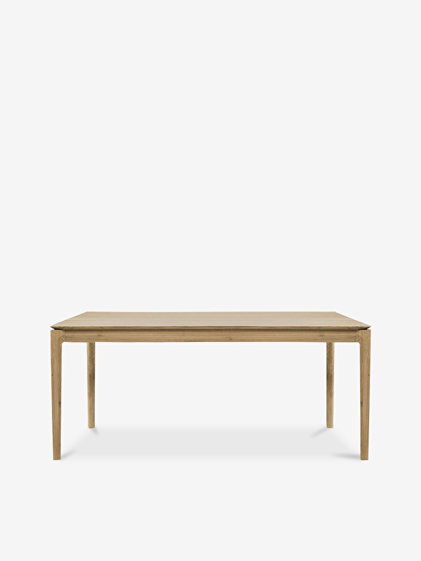 TABLE BOK CHENE MASSIF - ETHNICRAFT Chene clair , Maison Bensimon