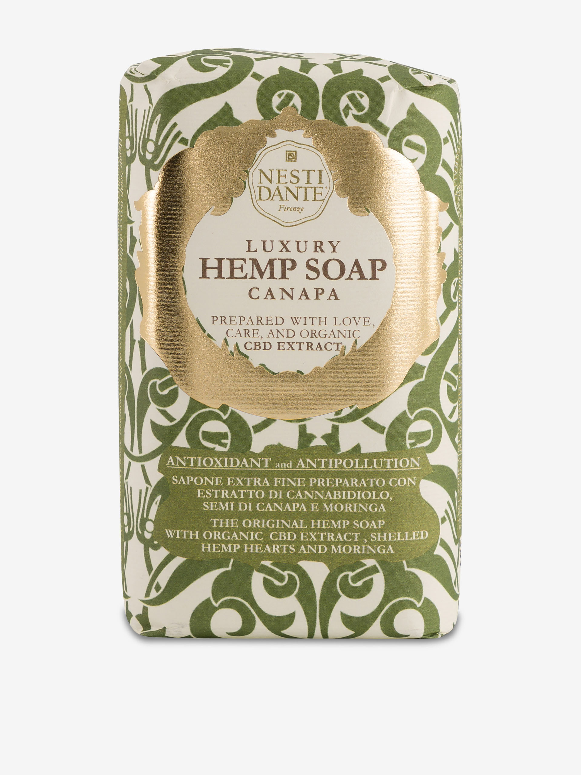 SAVON CHANVRE HEMP ANTI OXYDANT - NESTI DANTE Vert , Maison Bensimon