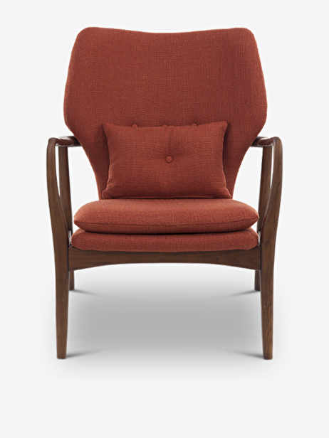 FAUTEUIL PEGGY TERRACOTA - POLSPOTTEN  Terracotta , Maison Bensimon
