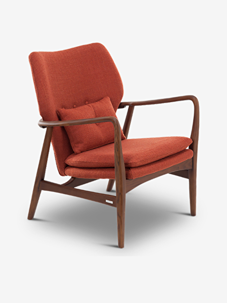 FAUTEUIL PEGGY TERRACOTA - POLSPOTTEN  Terracotta , Maison Bensimon