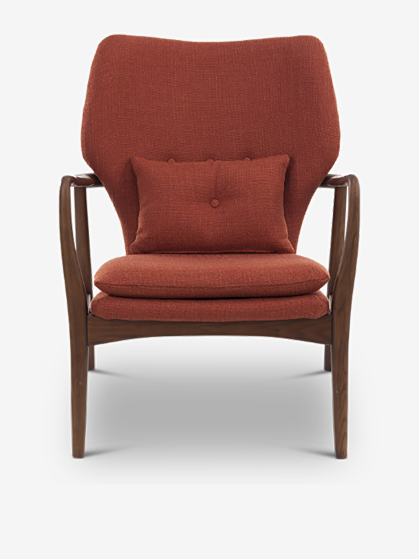 FAUTEUIL PEGGY TERRACOTA - POLSPOTTEN  Terracotta , Maison Bensimon