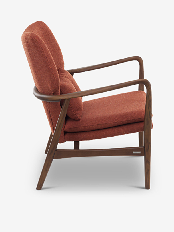 FAUTEUIL PEGGY TERRACOTA - POLSPOTTEN  Terracotta , Maison Bensimon