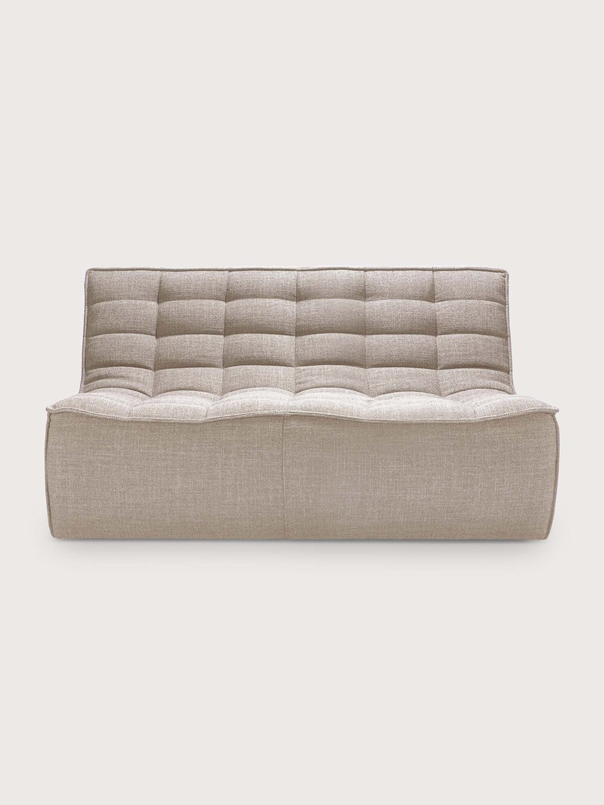 SOFA 2 PLACES N701 - ETHNICRAFT Beige , Maison Bensimon