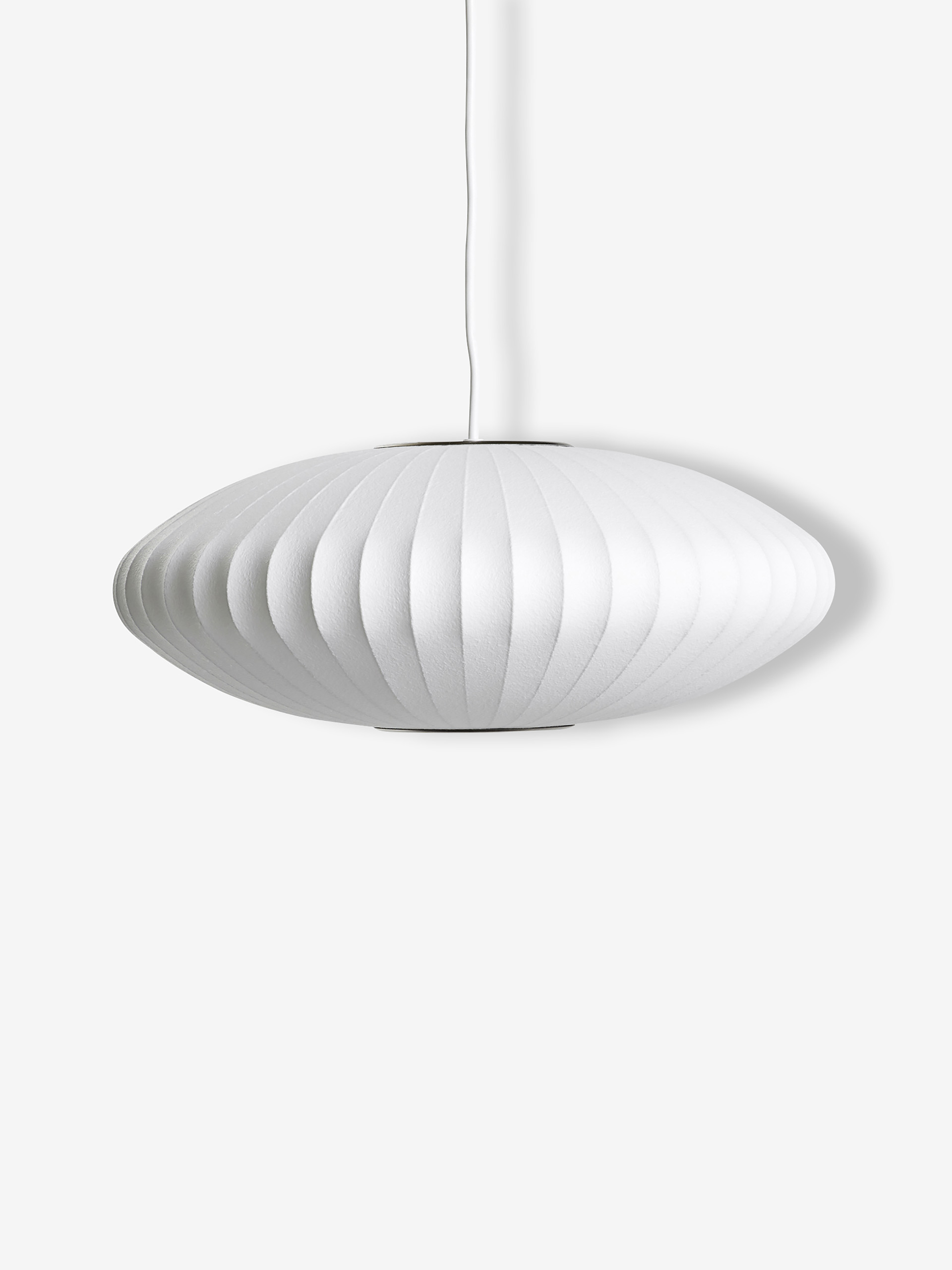 SUSPENSION SAUCER BUBBLE S GEORGE NELSON BLANC - HAY Blanc , Maison Bensimon
