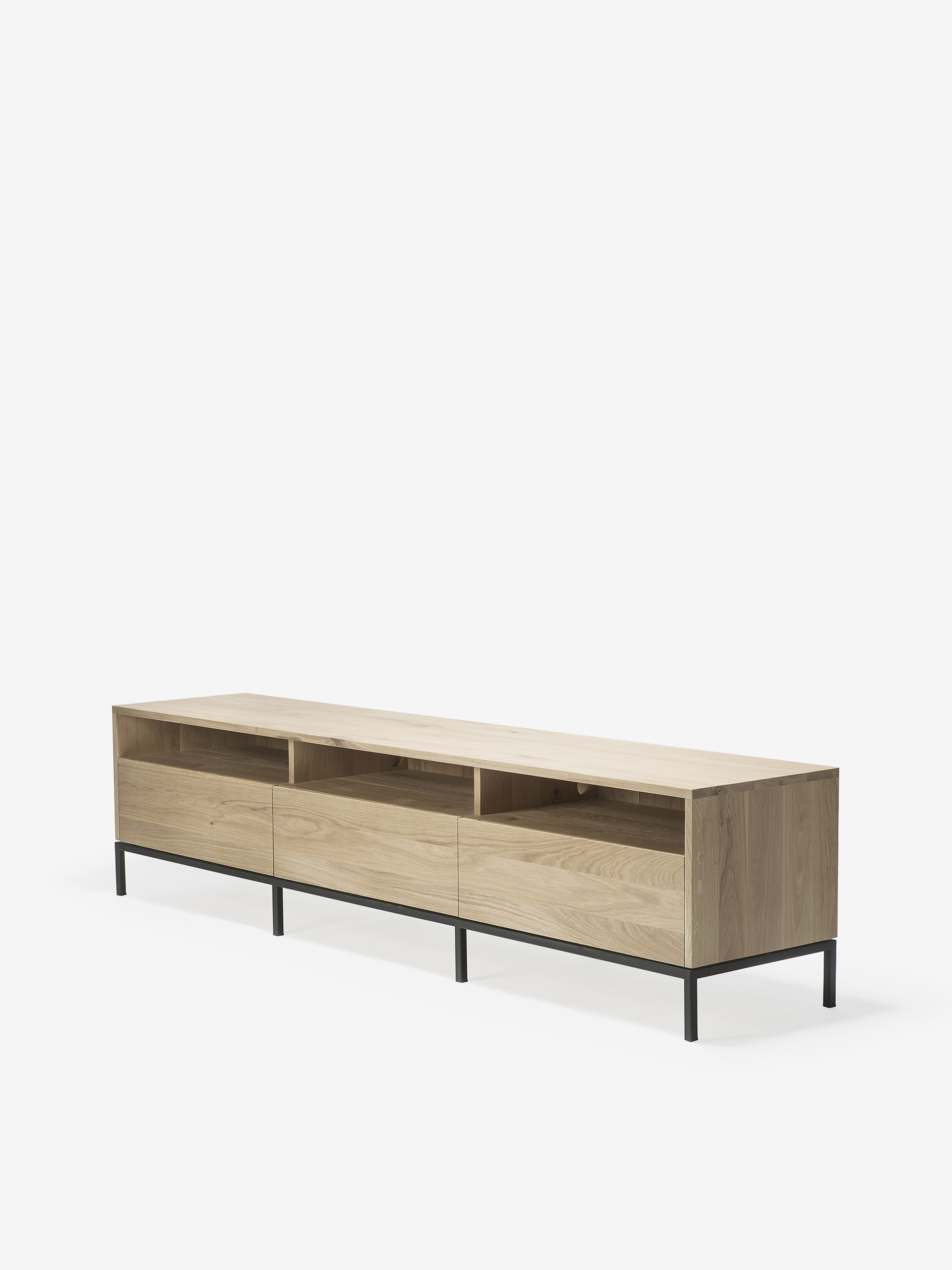 MEUBLE TV LIGNA - ETHNICRAFT Chene clair , Maison Bensimon