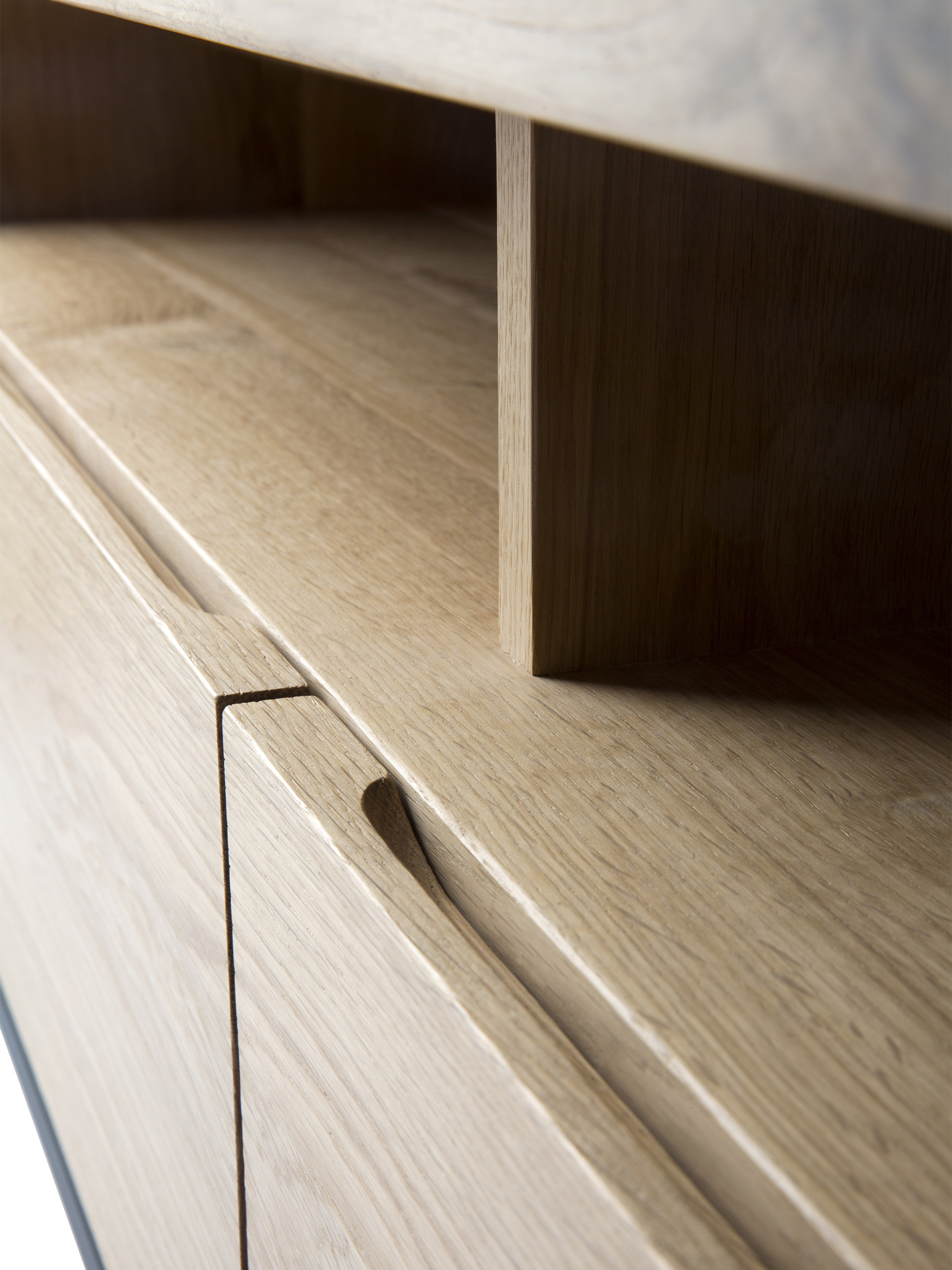 MEUBLE TV LIGNA - ETHNICRAFT Chene clair , Maison Bensimon