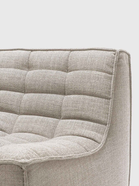 SOFA 2 PLACES N701  - ETHNICRAFT  Beige , Maison Bensimon