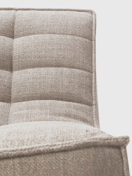 SOFA 2 PLACES N701  - ETHNICRAFT  Beige , Maison Bensimon