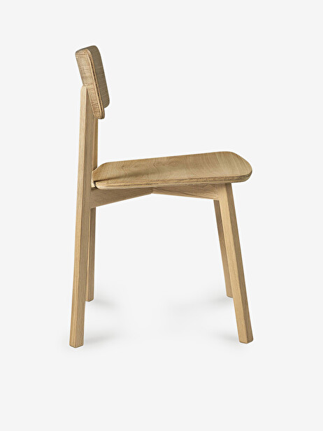 CHAISE CASALE EN CHENE  - ETHNICRAFT  Chene clair , Maison Bensimon