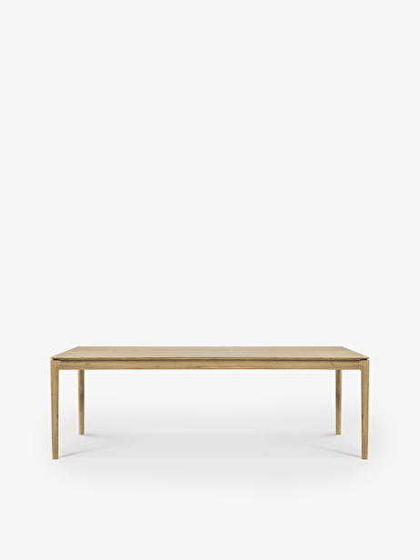 TABLE BOK 240 CM  - ETHNICRAFT  Chene clair , Maison Bensimon