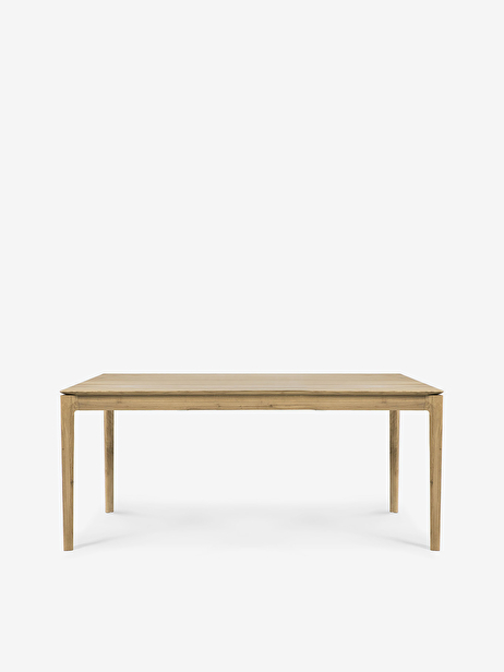 TABLE A RALLONGE BOK  - ETHNICRAFT  Chene clair , Maison Bensimon
