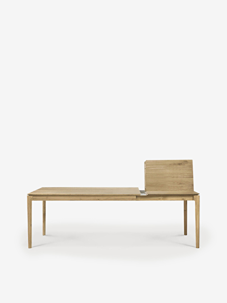 TABLE A RALLONGE BOK - ETHNICRAFT  Chene clair , Maison Bensimon