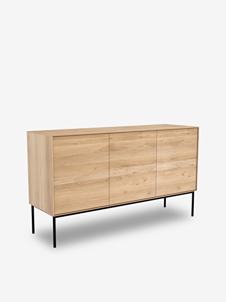 TABLE DE CHEVET SPINDLE - ETHNICRAFT  Chene clair , Maison Bensimon