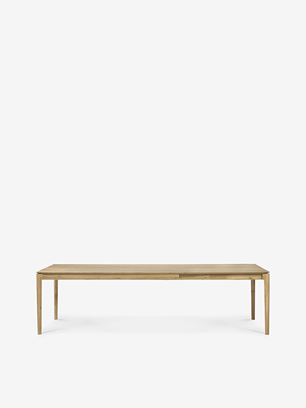 TABLE A RALLONGE BOK - ETHNICRAFT Chene clair , Maison Bensimon
