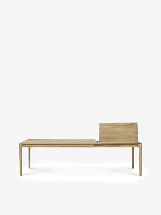 TABLE A RALLONGE BOK - ETHNICRAFT Chene clair , Maison Bensimon