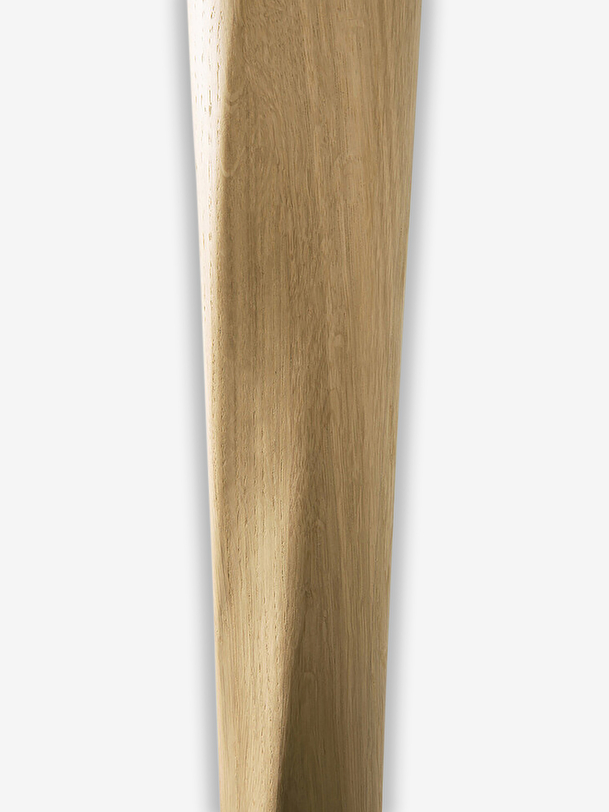 TABLE RONDE TORSION - ETHNICRAFT Chene clair , Maison Bensimon
