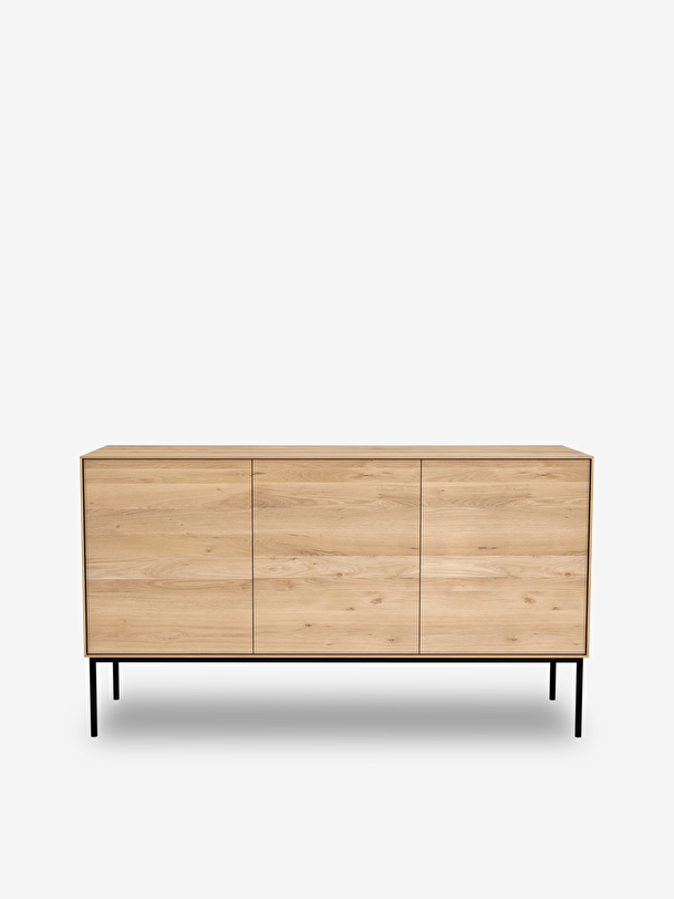 TABLE DE CHEVET SPINDLE - ETHNICRAFT Chene clair , Maison Bensimon