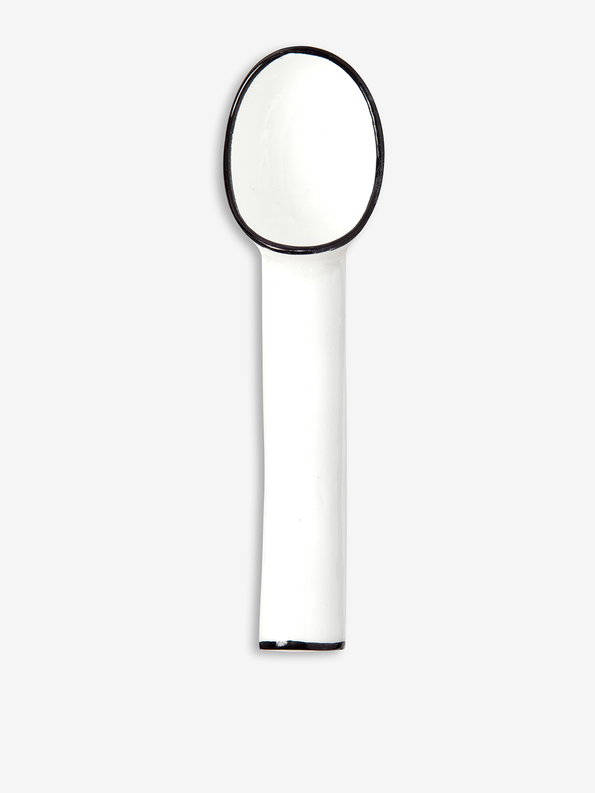 CUILLERE A GLACE CROKI BLANC NOIR - BE H...  Noir/blanc , Maison Bensimon