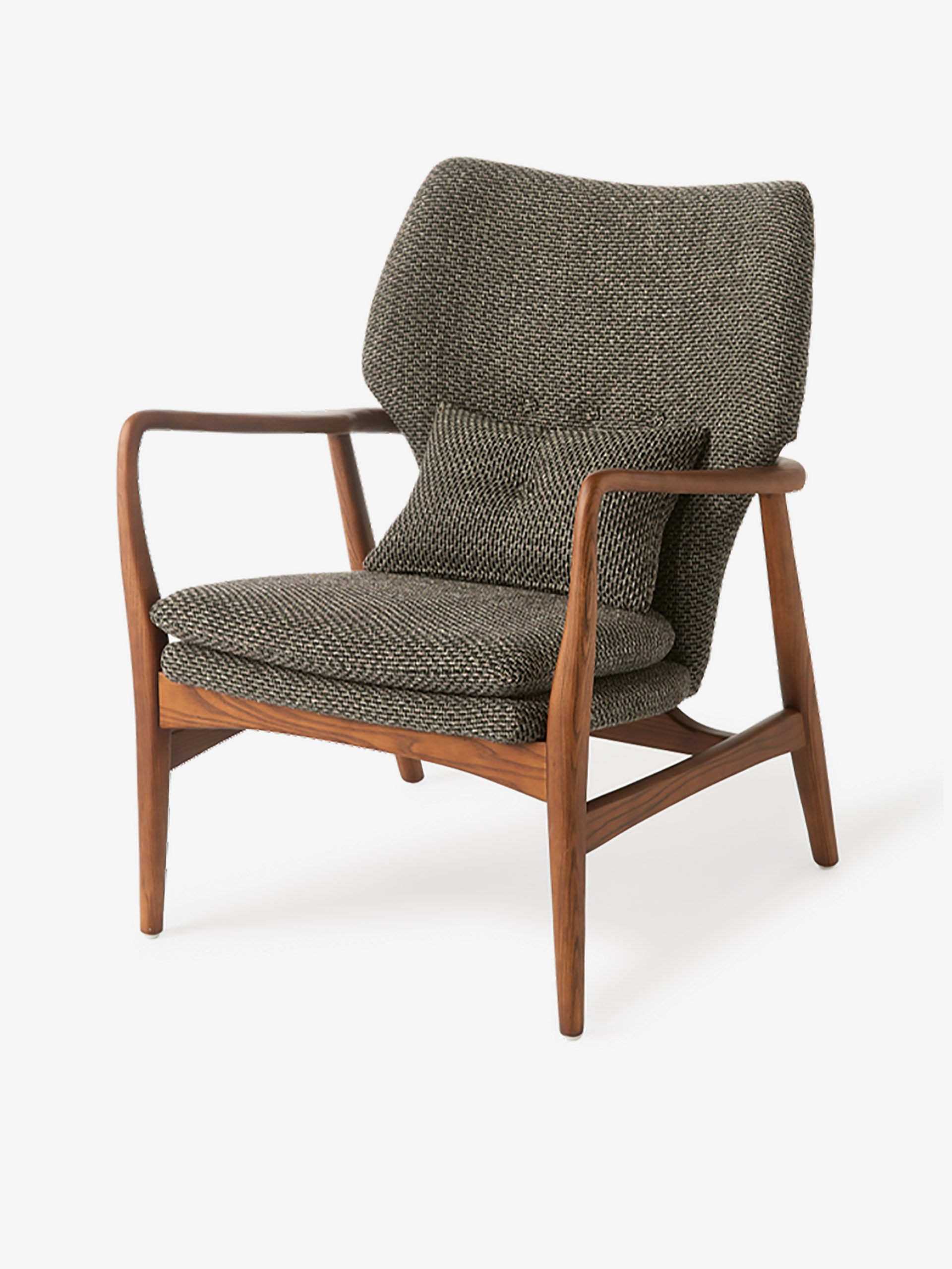 FAUTEUIL PEGGY GRIS CHINE - POLSPOTTEN  Gris , Maison Bensimon