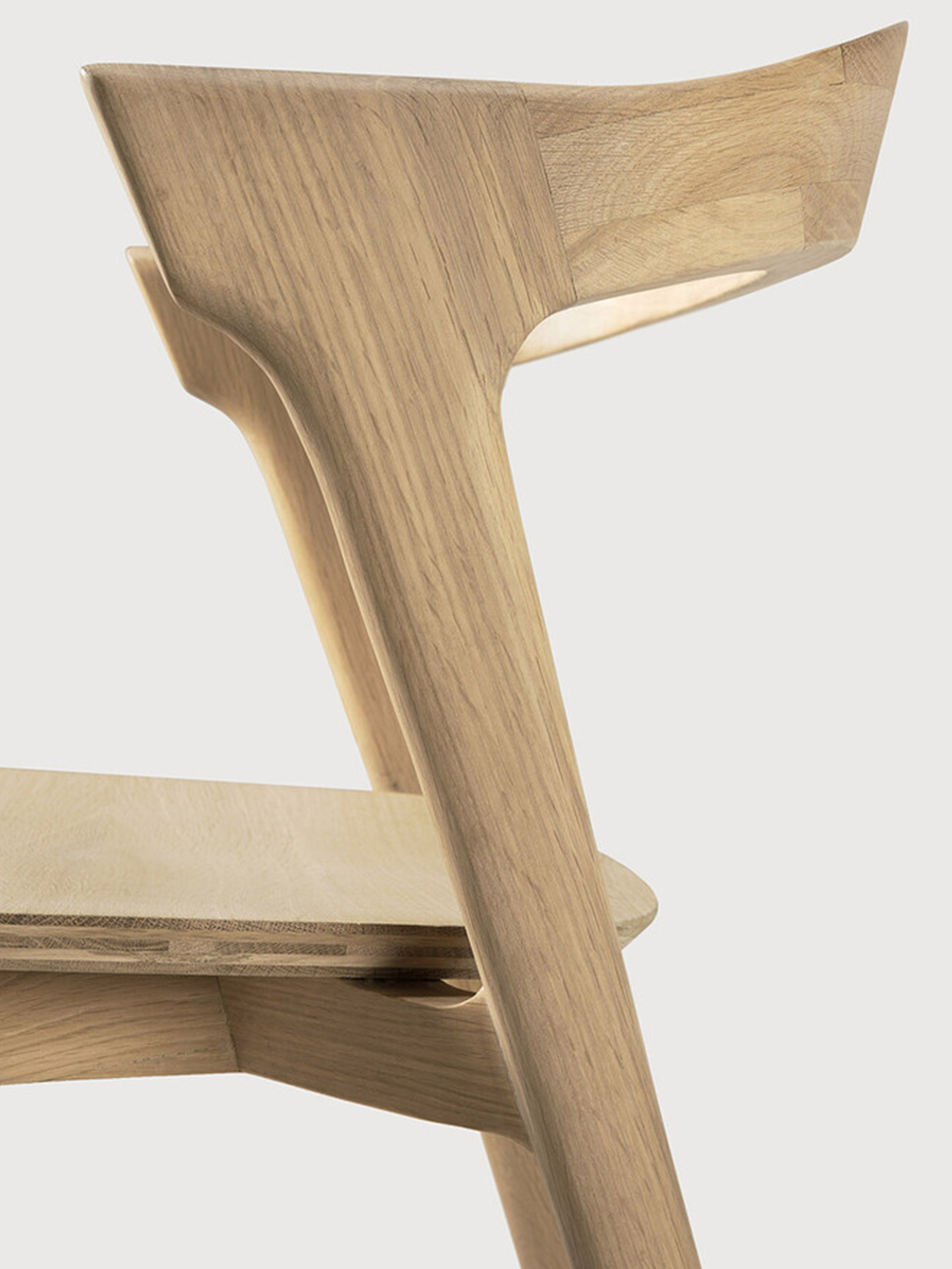 CHAISE BOK  - ETHNICRAFT  Chene clair , Maison Bensimon