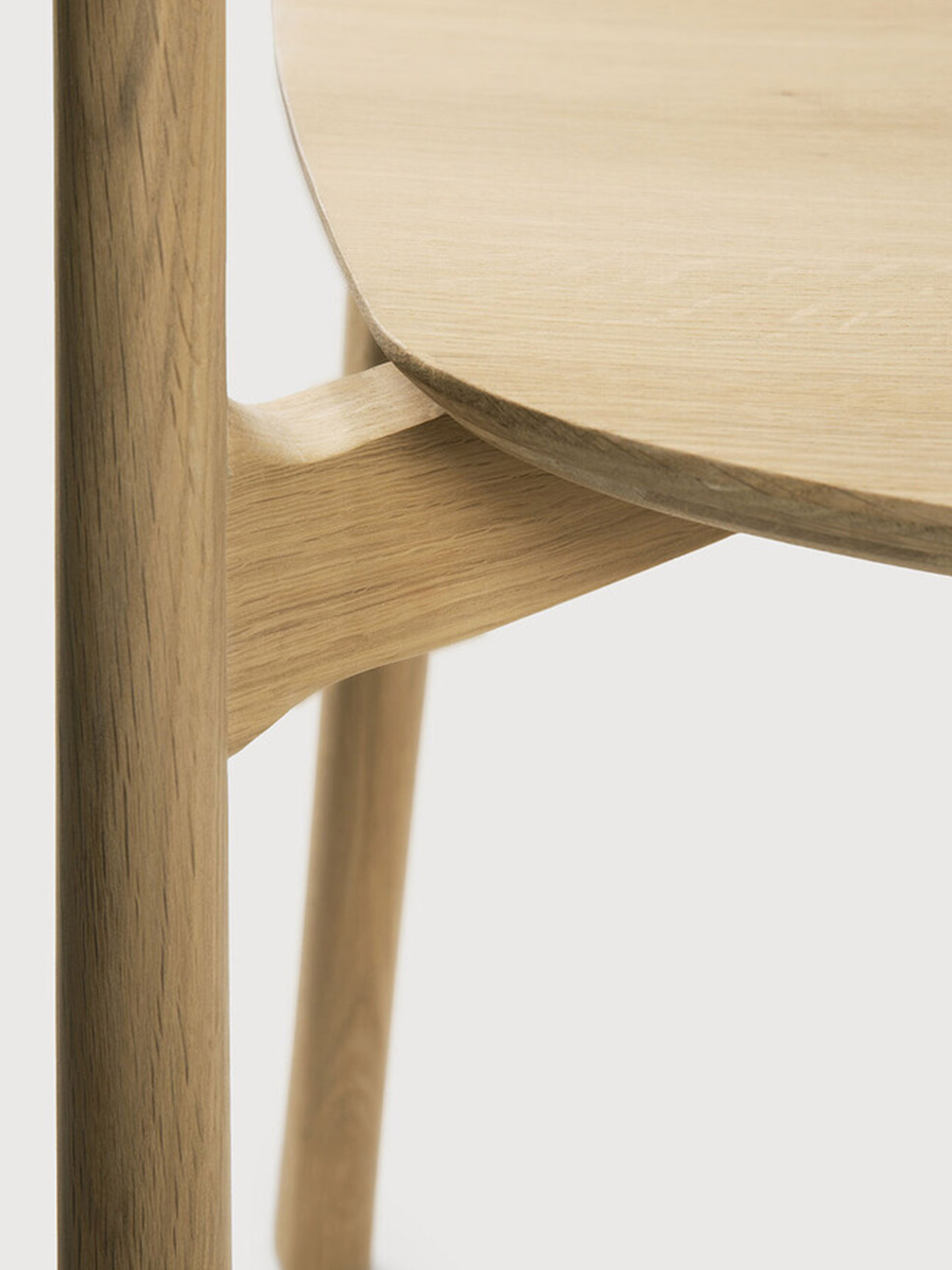 CHAISE BOK  - ETHNICRAFT  Chene clair , Maison Bensimon