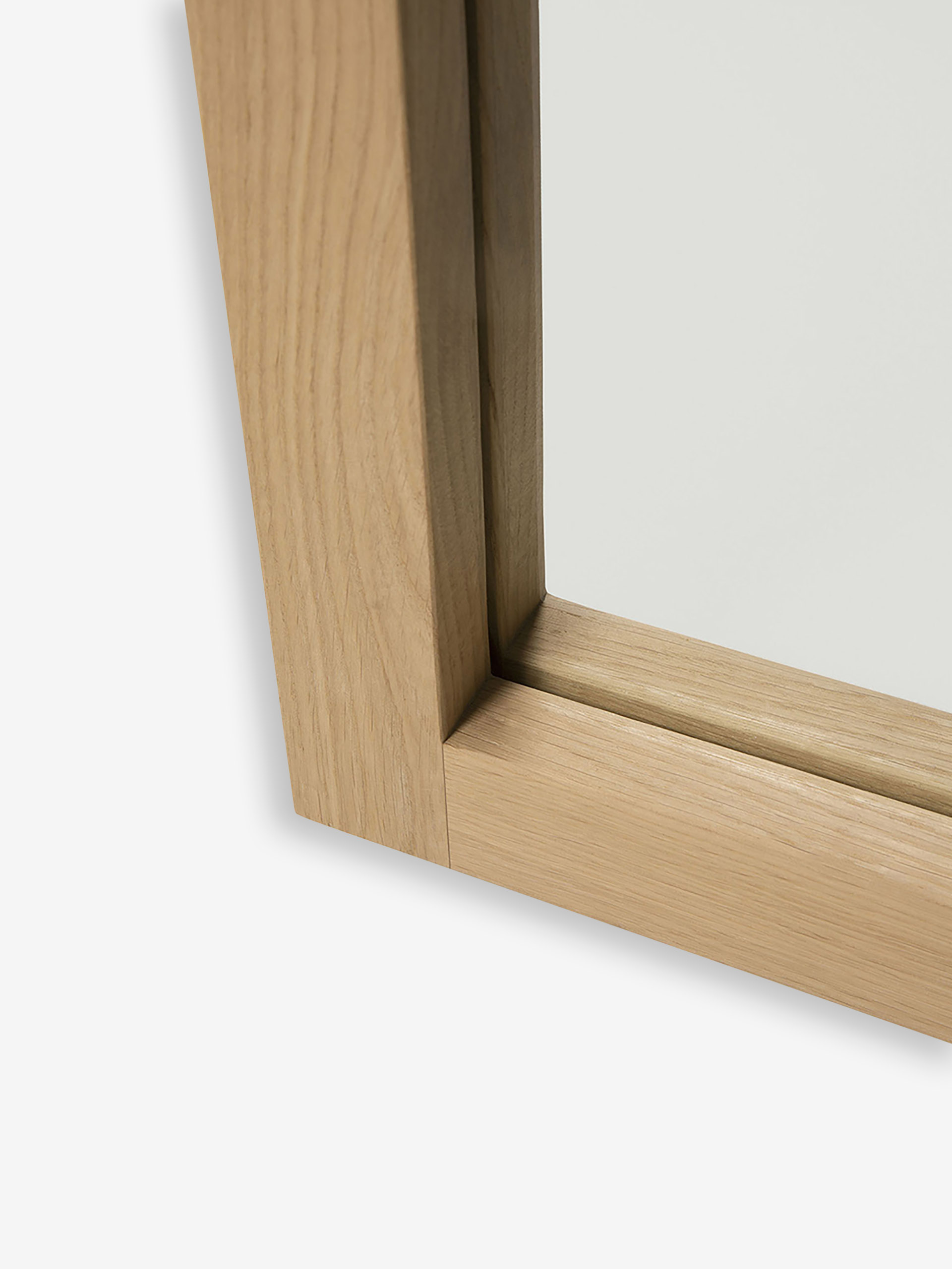 MIROIR CHENE LIGHT - ETHNICRAFT Chene clair , Maison Bensimon